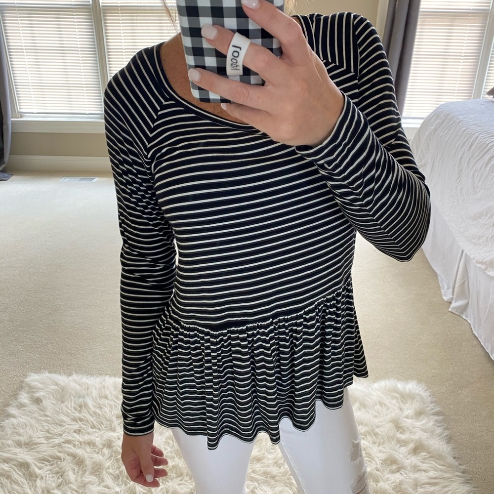 BP peplum top